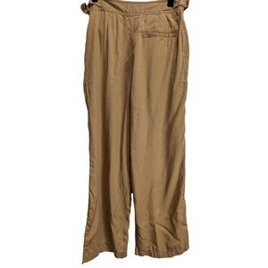 AG High waist tan trouser pants size 30